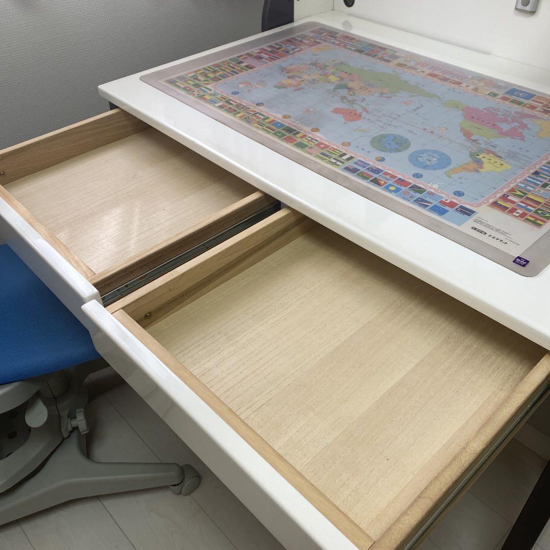 ▪️くろがね学習机▪️上質ランク▪️LED調光ライト付きコンポーネントデスク▪️クロガネ
