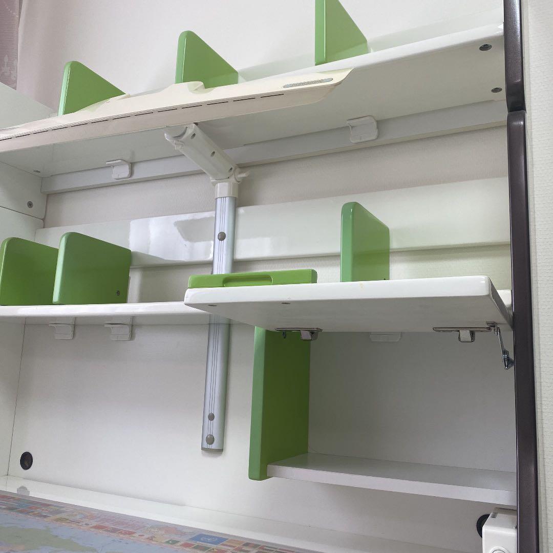 ▪️くろがね学習机▪️上質ランク▪️LED調光ライト付きコンポーネントデスク▪️クロガネ