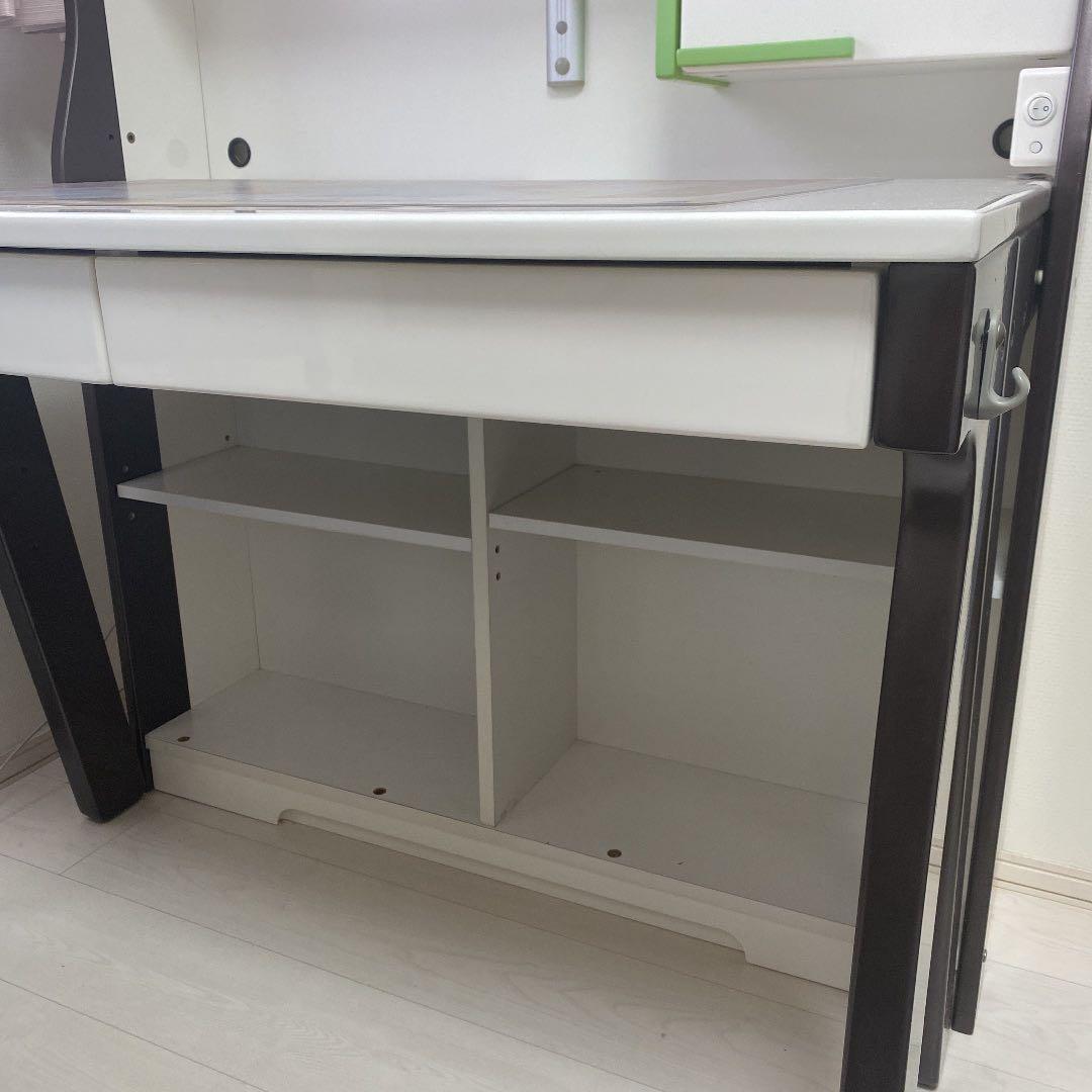 ▪️くろがね学習机▪️上質ランク▪️LED調光ライト付きコンポーネントデスク▪️クロガネ