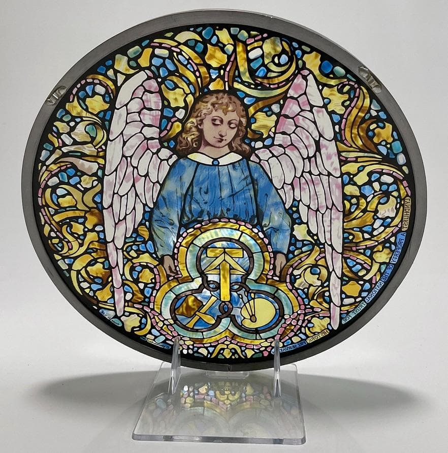 Angel of the Arts 天使 ステンドグラス グラスマスターズ - メルカリ