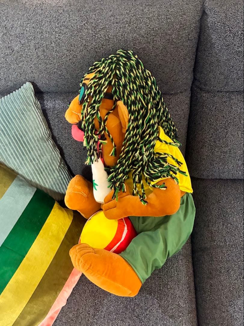 ラスタマン風 ぬいぐるみ　◯レゲエ好き必見！インテリアにも◎