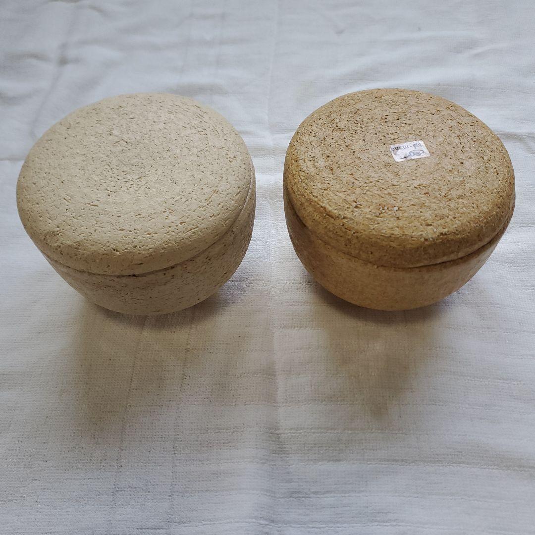 長谷園の伊賀焼おひつ粉引と黄瀬戸