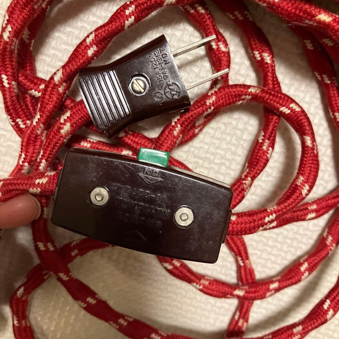 ナショナル 電気座布団 昭和レトロ - メルカリ