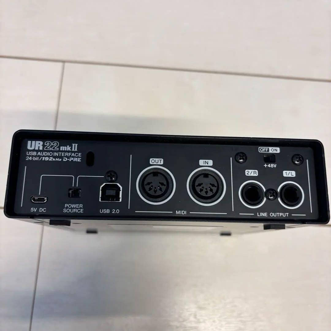 動作確認済｜Steinberg UR22mkII オーディオインターフェイス