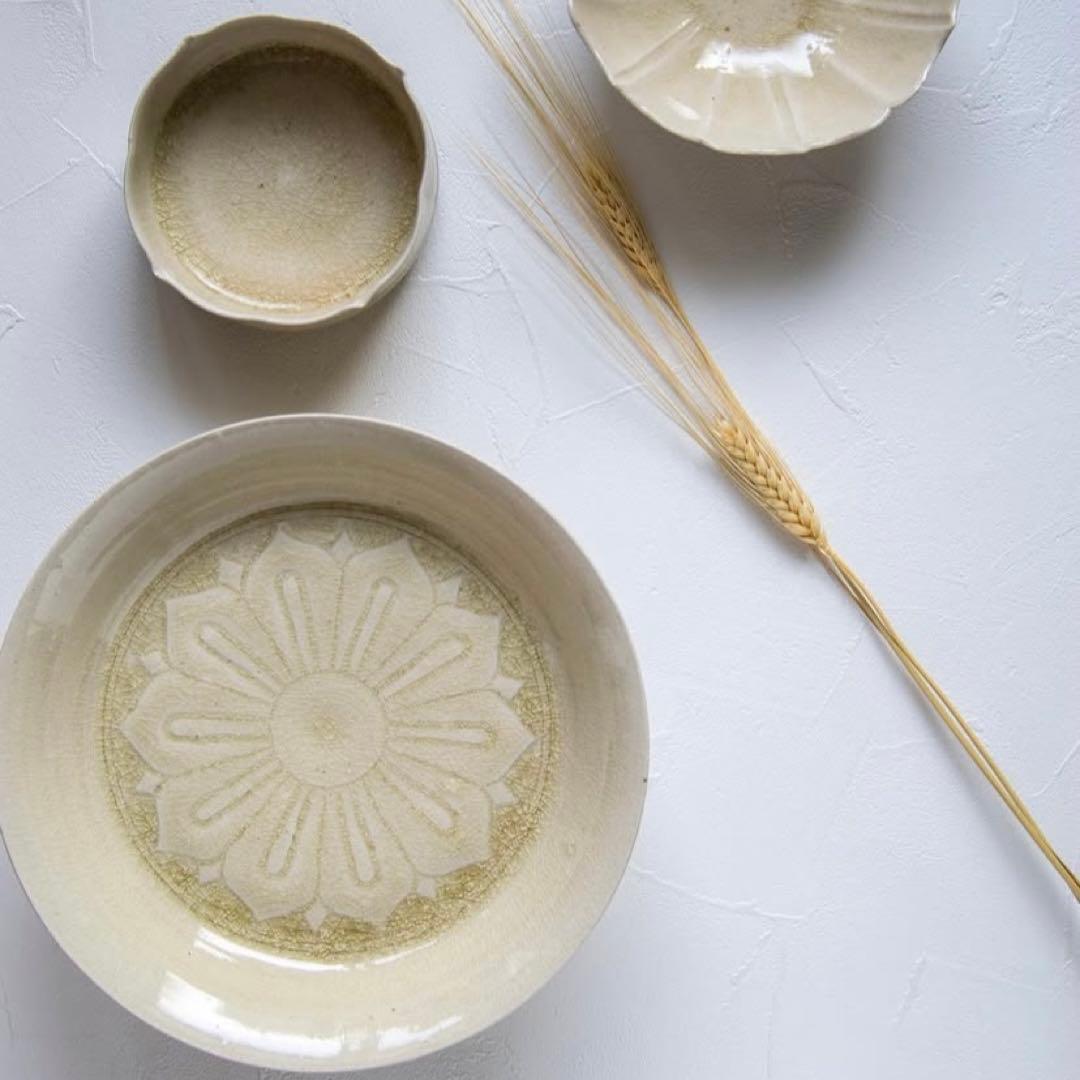 田中大喜 さん 台皿 器 陶器 中国茶器 皿 - メルカリ