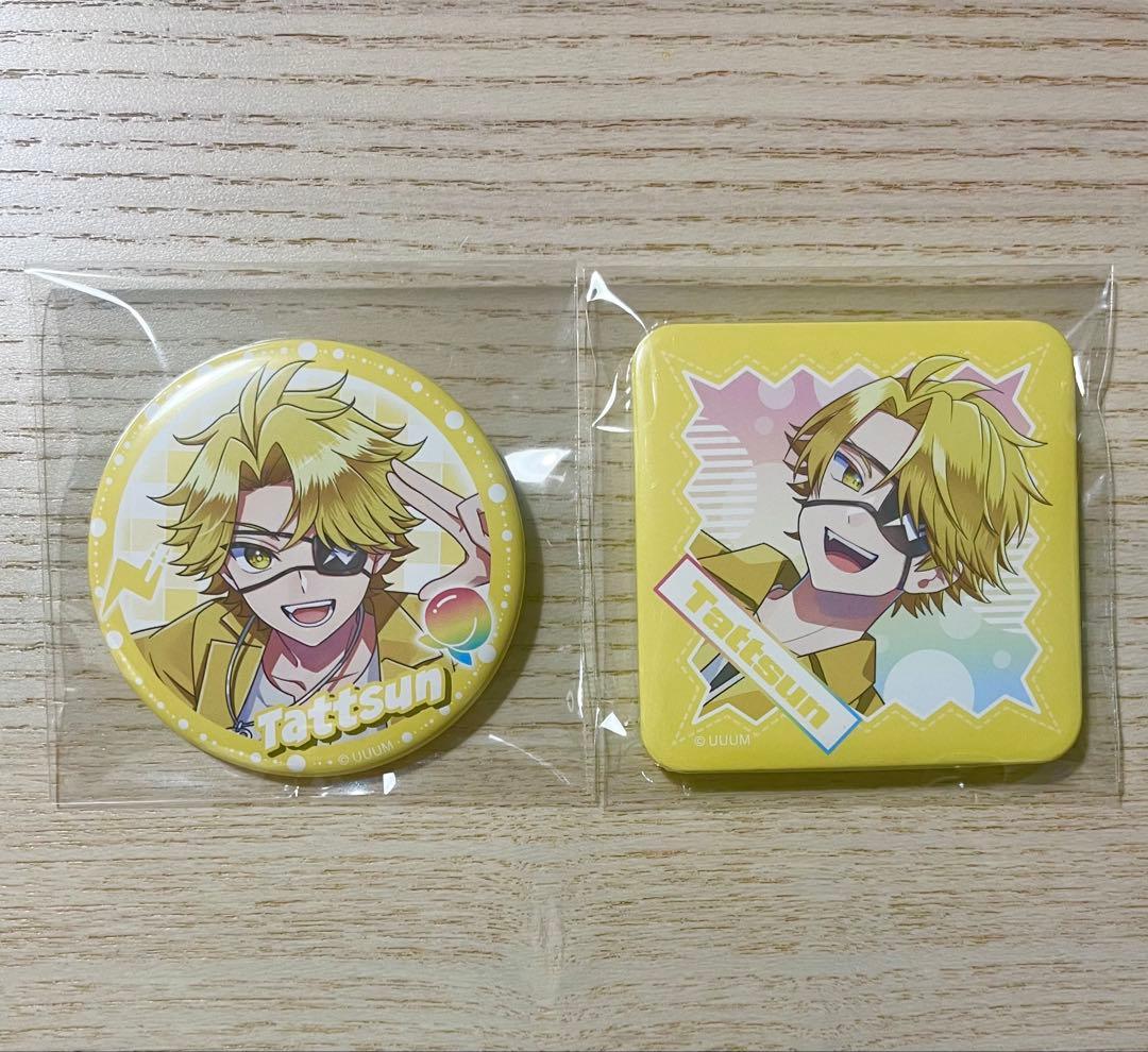 カラフルピーチ 缶バッジ 2個【たっつん】 - メルカリ