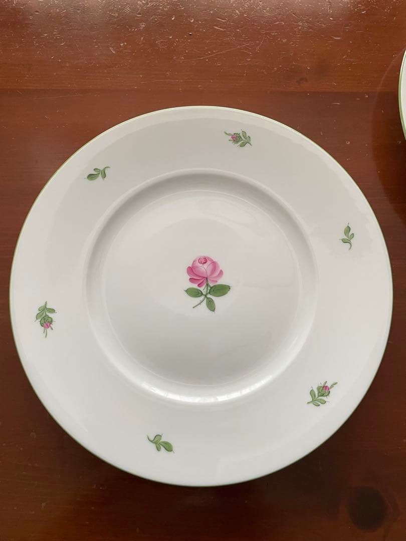 アウガルテン ウィンナーローズ 25㎝プレート 2枚セット