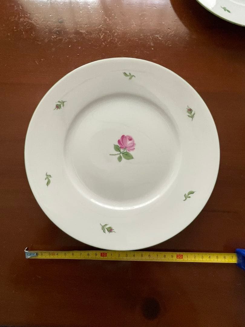 アウガルテン ウィンナーローズ 25㎝プレート 2枚セット