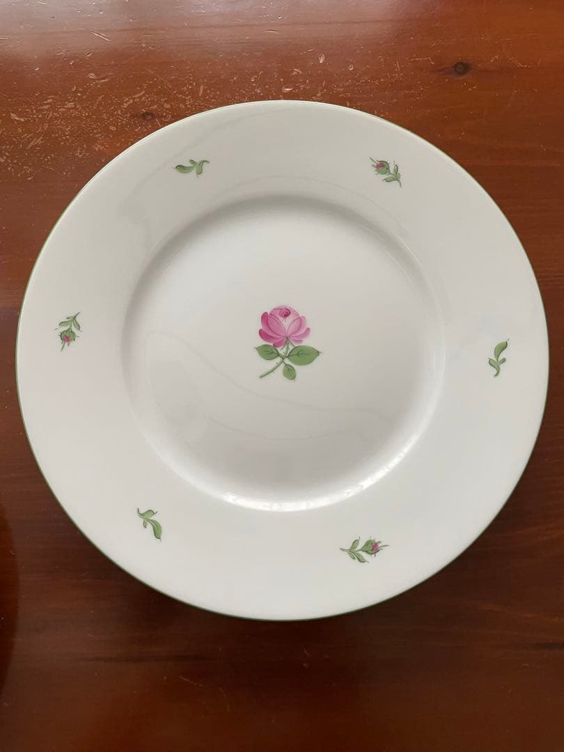 アウガルテン ウィンナーローズ 25㎝プレート 2枚セット