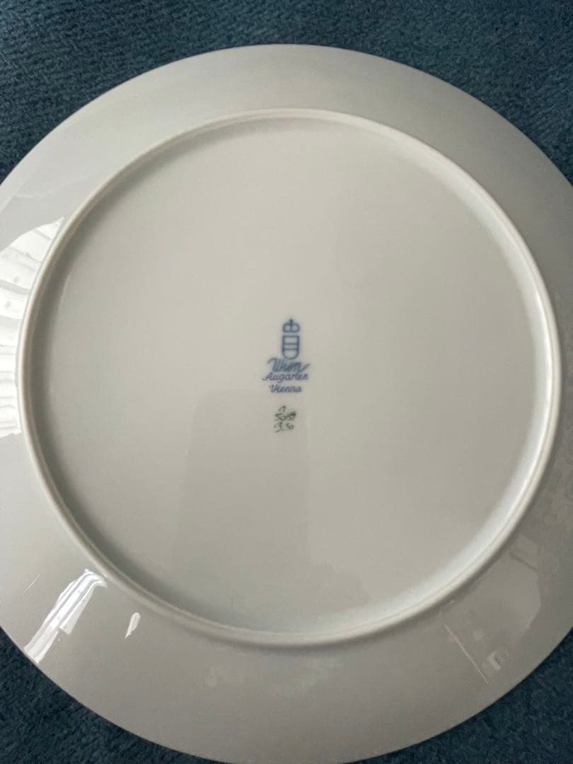 アウガルテン ウィンナーローズ 25㎝プレート 2枚セット