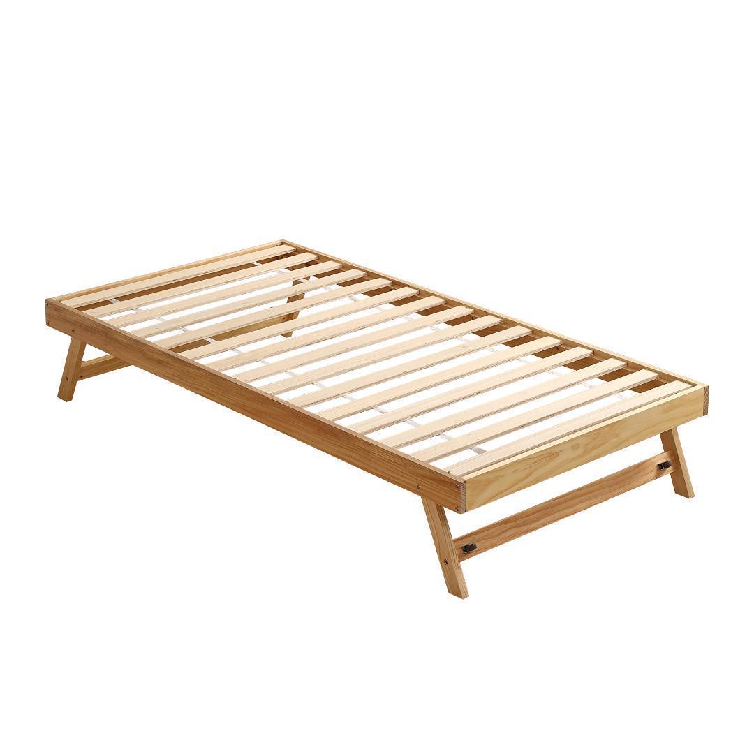 【ナチュラル】親子ベッド 二段ベッド ウッドベッド ディベッド エキストラベッド