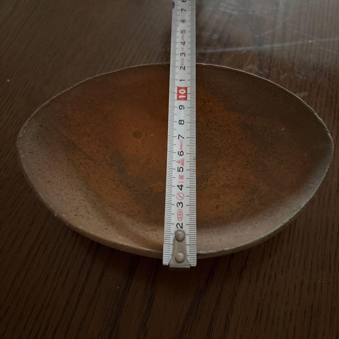 備前焼　金重友邦作品　5客皿　未使用　箱あり