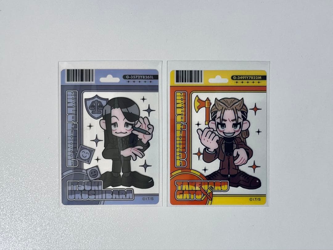 ジャンケットバンク キャラウムカフェ 漆原 牙頭 クリアカード - メルカリ