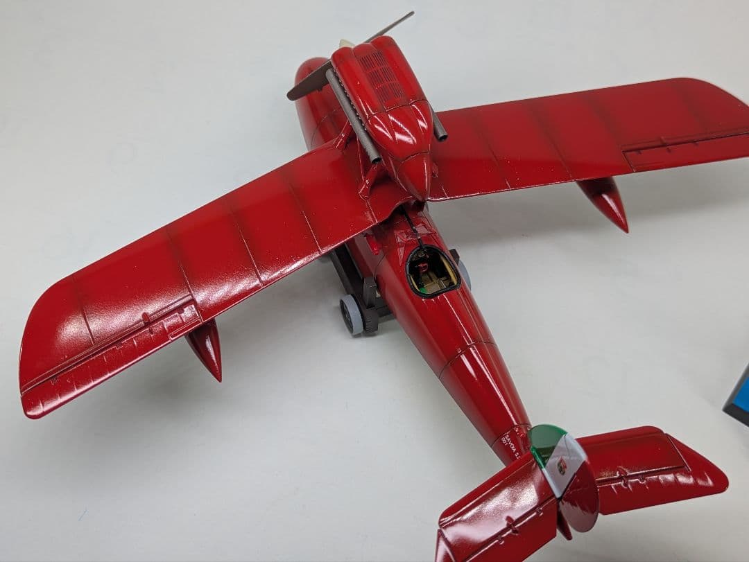 紅の豚 1/48 サボイアS.21F 後期型 プラモデル完成品 - メルカリ