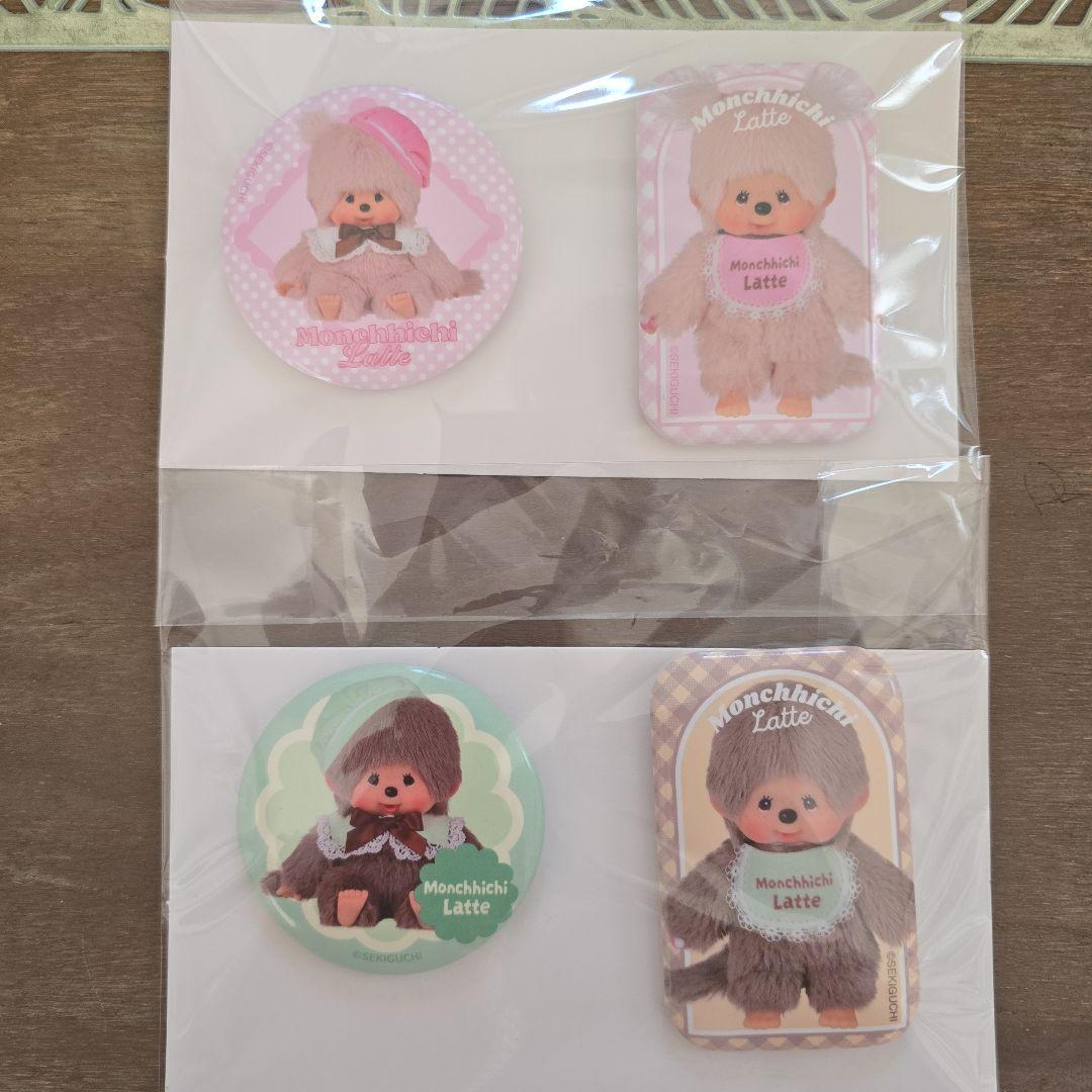 モンチッチラテ ピンバッジ 6個セット