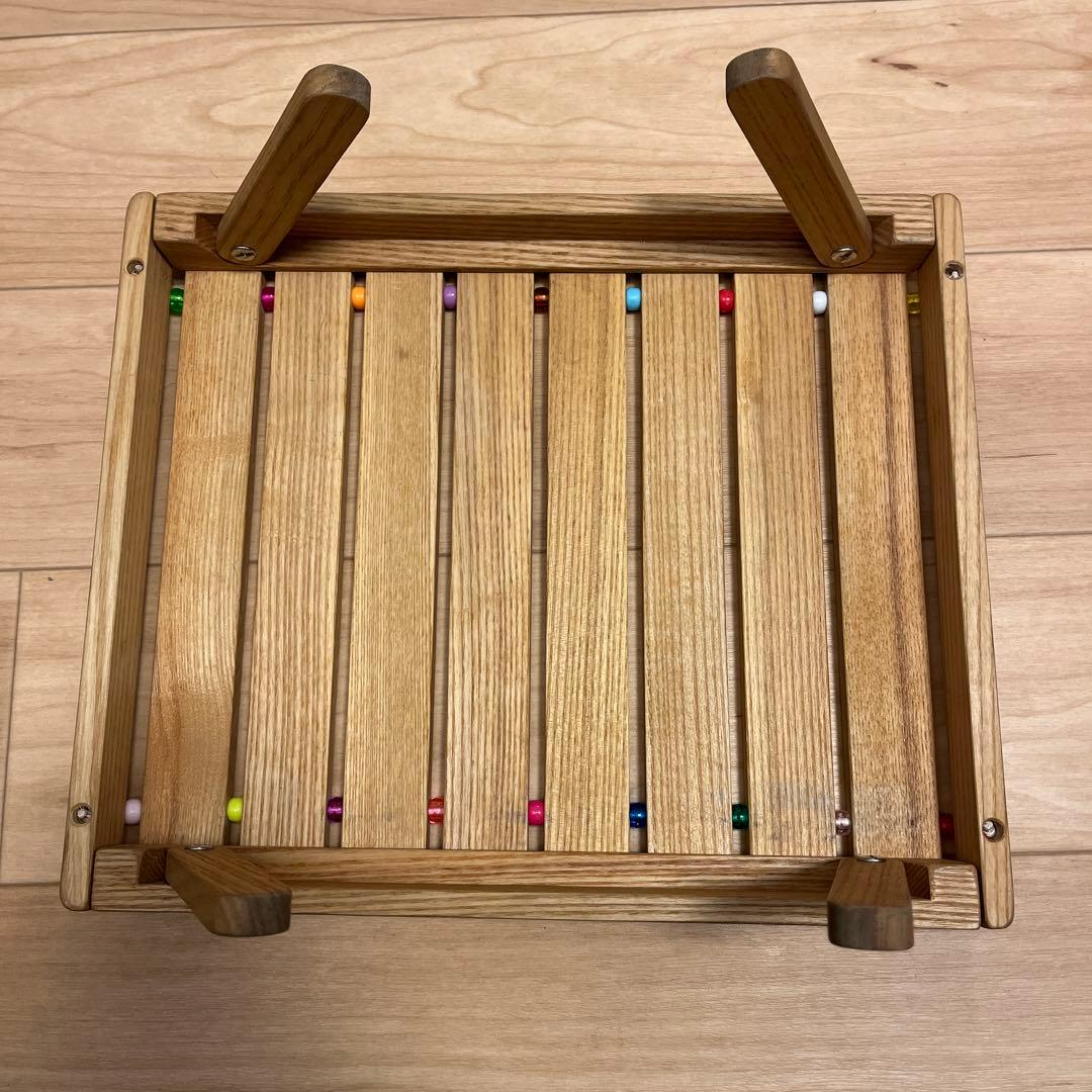 1 シエルブルー　テーブル　ミニテーブル　ロールトップテーブル