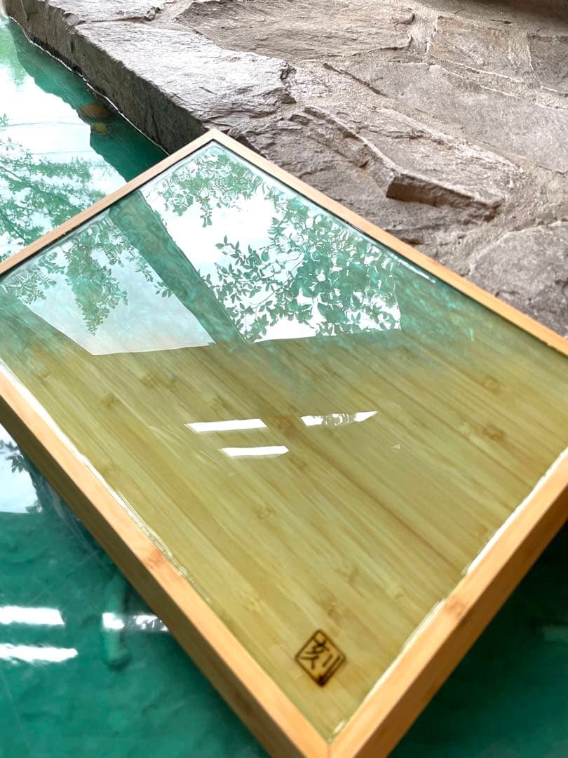 刻craft レジンアートトレー　 Mサイズ 刻STOCKグレードNo.006