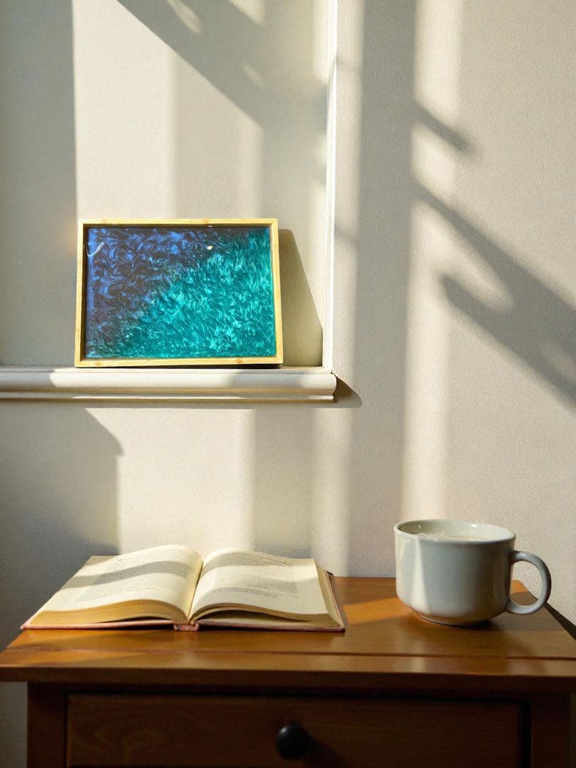 刻craft レジンアートトレー　 Mサイズ 刻STOCKグレードNo.006