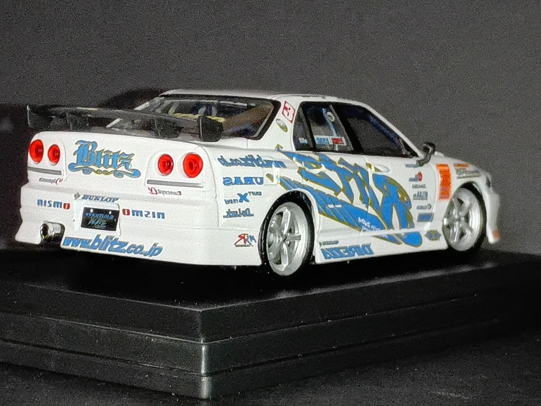 DISM 1/43 BLITZ SKYLINE ER34 2004 D1 - メルカリ