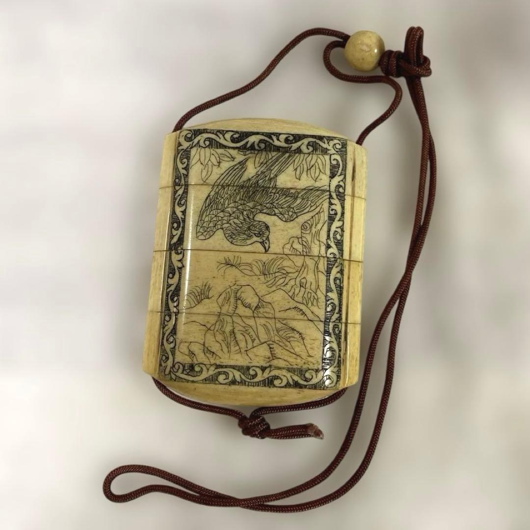 A-5 印籠 提物 江戸時代 古道具 アンティーク 雑貨 美術品 工芸品 装飾品