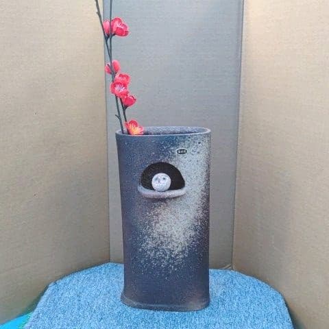 天然石希少・エンジェルブルーラダー 虹入り！B226 【天然石】希少