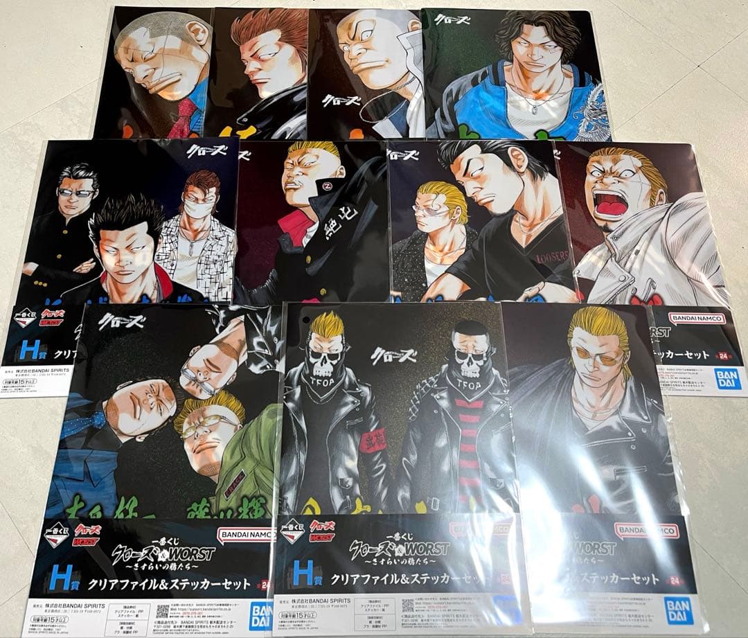 一番くじ】クローズ＆WORST ～さすらいの鴉たち～ ラストワン賞！計27