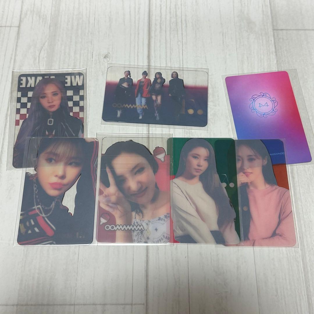 MAMAMOO トレカ カード 7枚セット - メルカリ