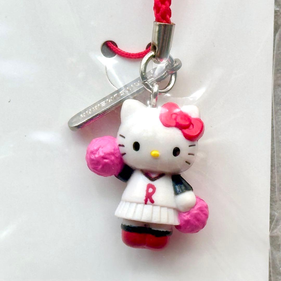 立命館大学キティ 根付け 根付 ストラップ 応援 チアガール ご当地