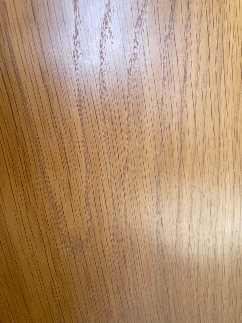 無印良品　木製テーブル天板オーク材120×60 脚4本組み　高さ35cm