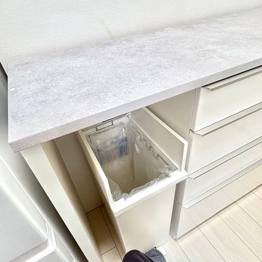 【1/20発送】パモウナ　ECA-S1400R下台　キッチンカウンター オープン