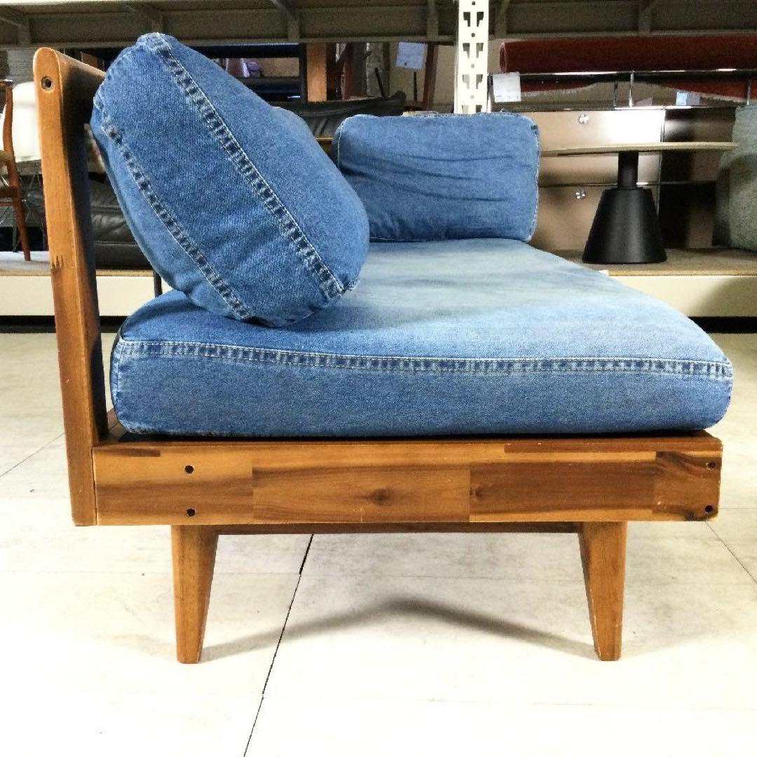 unico ウニコ SWELLA スウェラ ベンチアームソファ　デニム