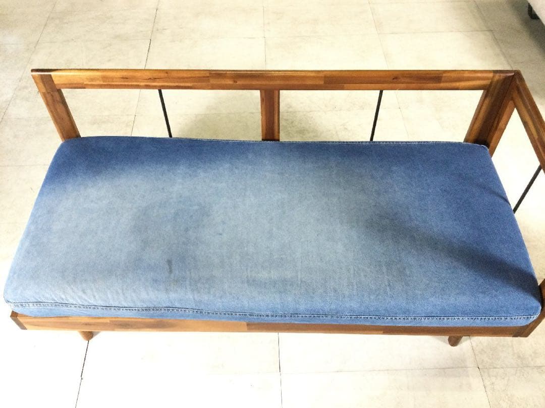 unico ウニコ SWELLA スウェラ ベンチアームソファ　デニム