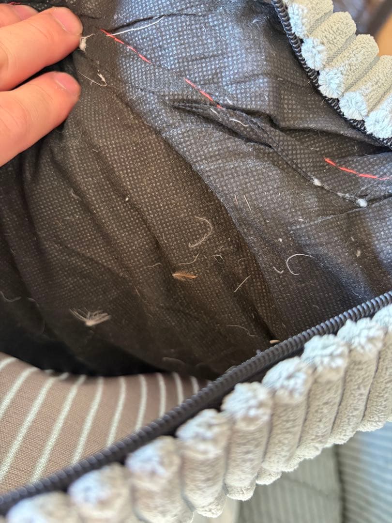 西海岸、北欧、南国、ハワイ系2人、3人掛けコーデュロイソファ希少水色　定価12万