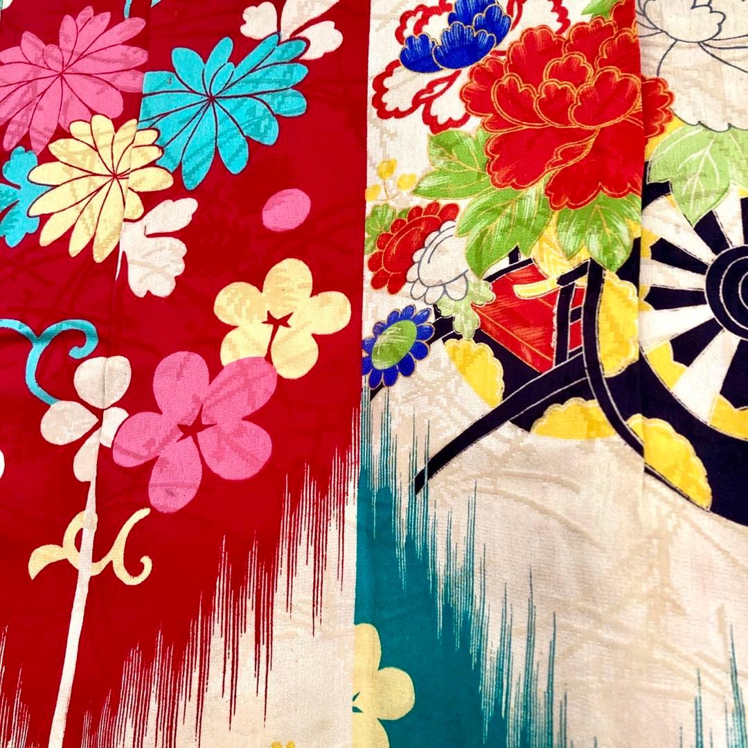 アンティーク女の子 子供着物 七五三 アンティーク着物 NO8