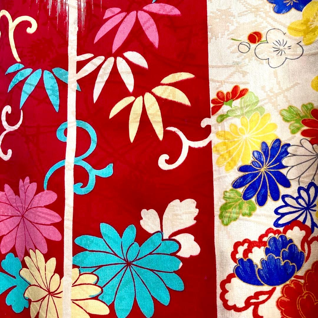 アンティーク女の子 子供着物 七五三 アンティーク着物 NO8