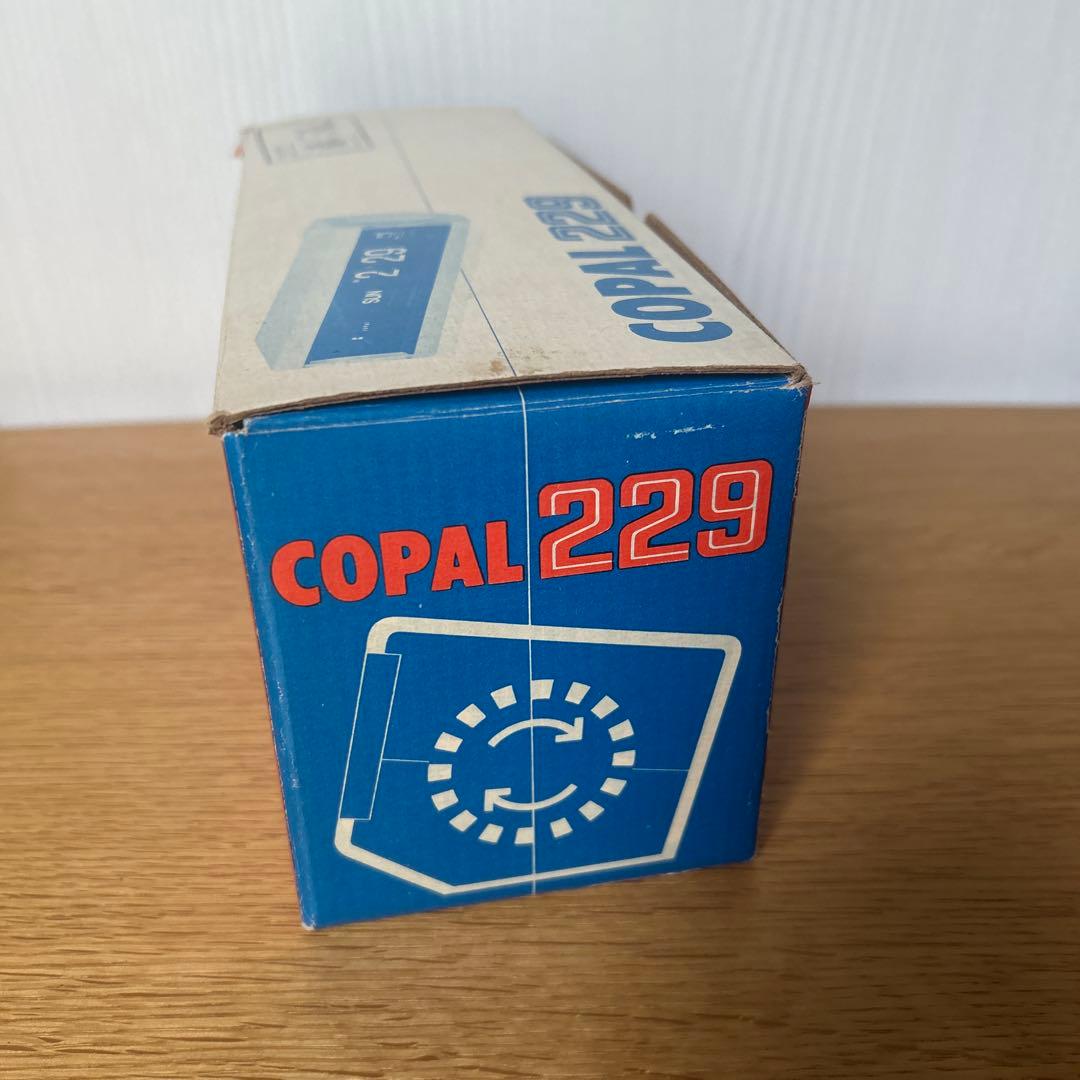 せ*ち様 COPAL 229赤パタパタ時計／フリック時計　箱、説明書付