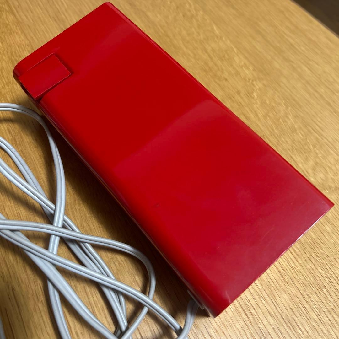 せ*ち様 COPAL 229赤パタパタ時計／フリック時計　箱、説明書付