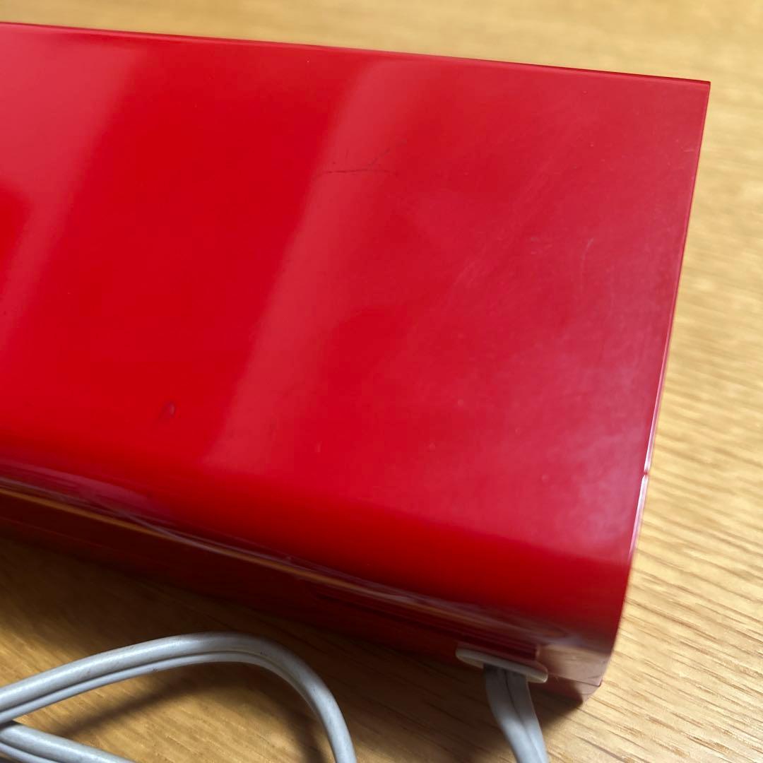 せ*ち様 COPAL 229赤パタパタ時計／フリック時計　箱、説明書付