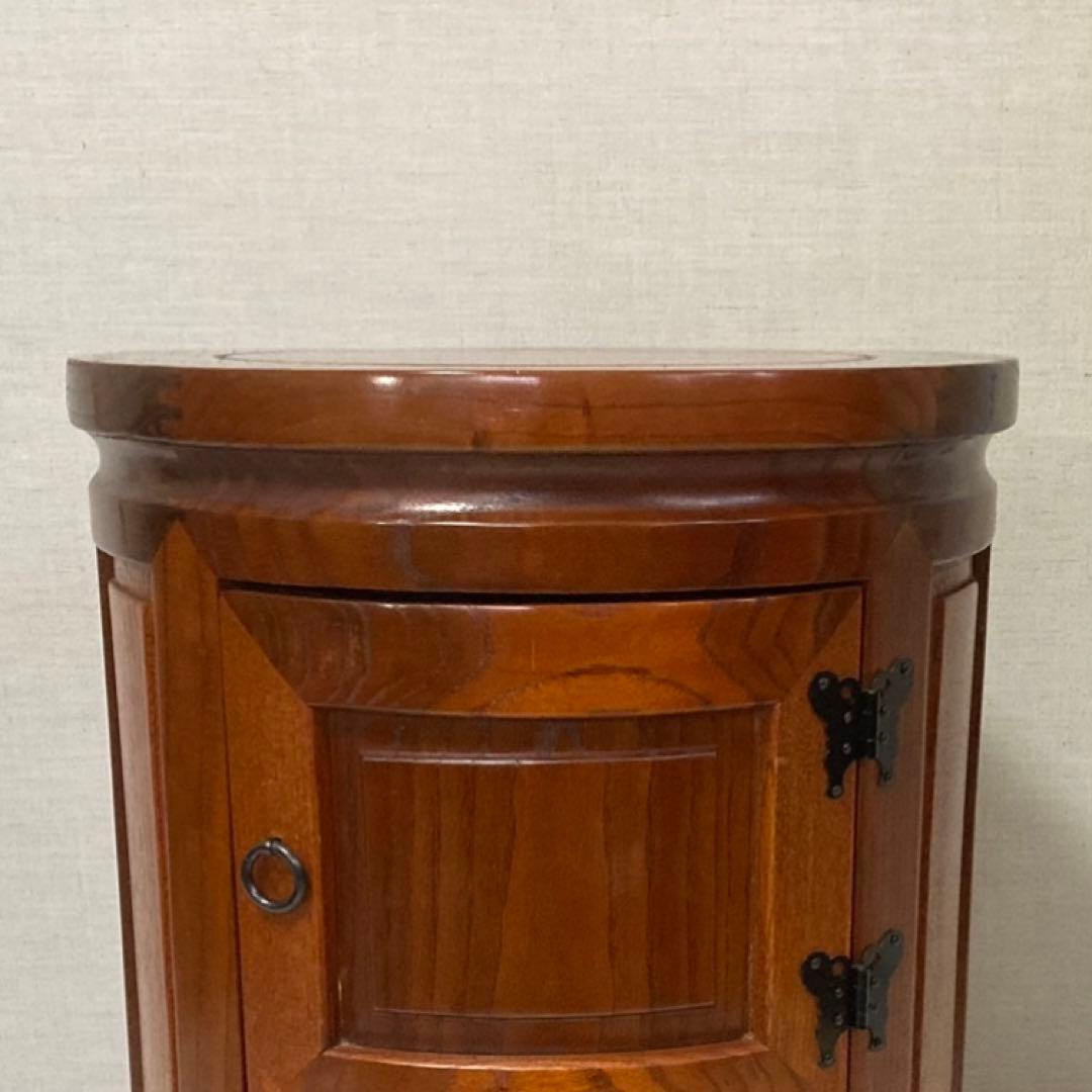 木製 スツール チェア 椅子 置物台 飾り台 花台 サイドテーブル 収納 レトロ