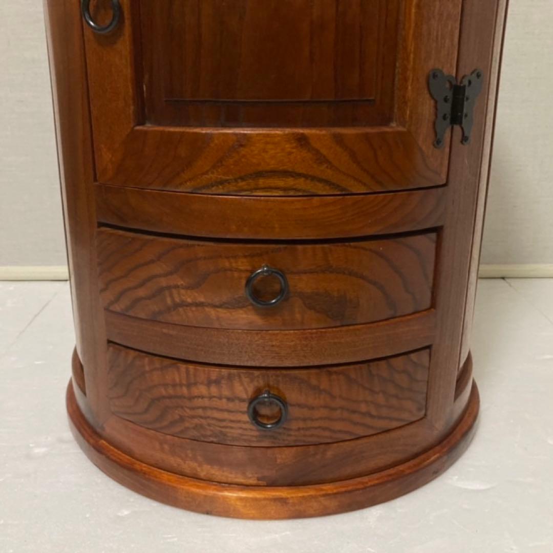 木製 スツール チェア 椅子 置物台 飾り台 花台 サイドテーブル 収納 レトロ