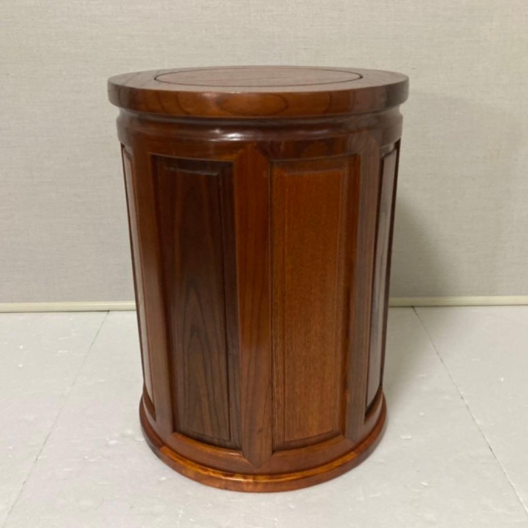 木製 スツール チェア 椅子 置物台 飾り台 花台 サイドテーブル 収納 レトロ