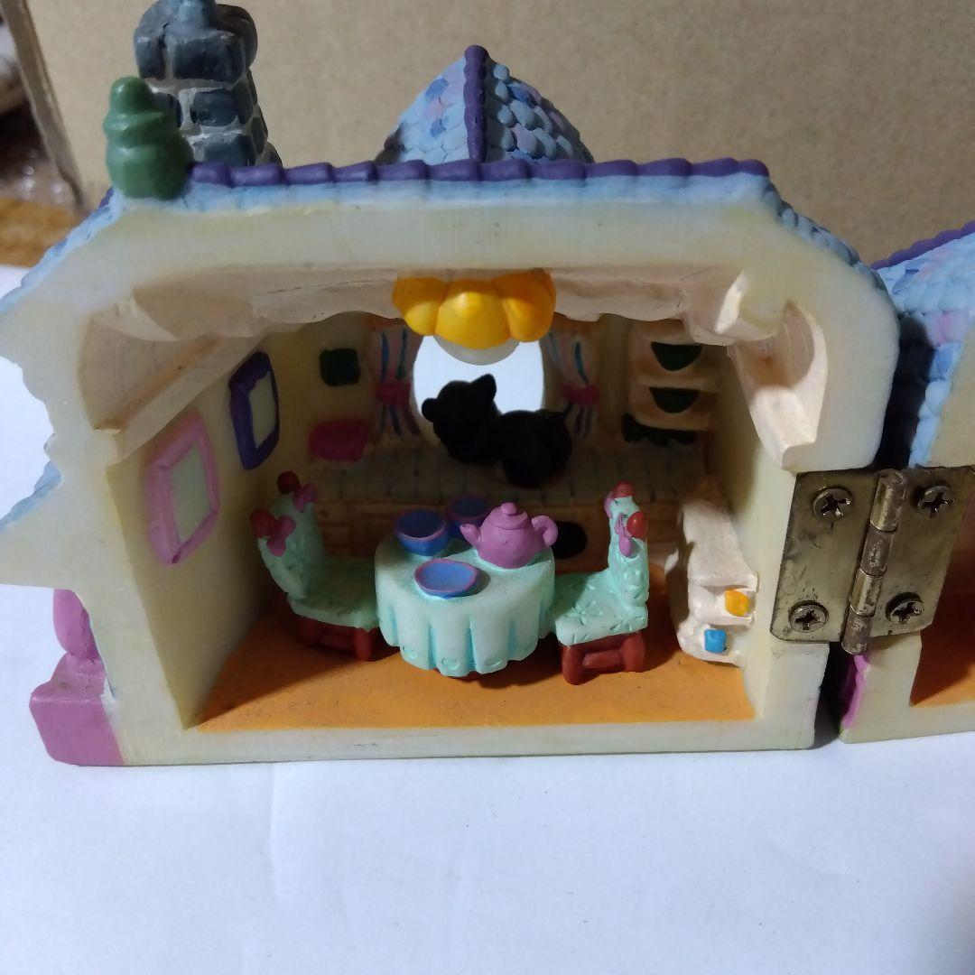 ミニー ミニーの家 フィギュア 置物 トゥーンタウン ディズニー 中古