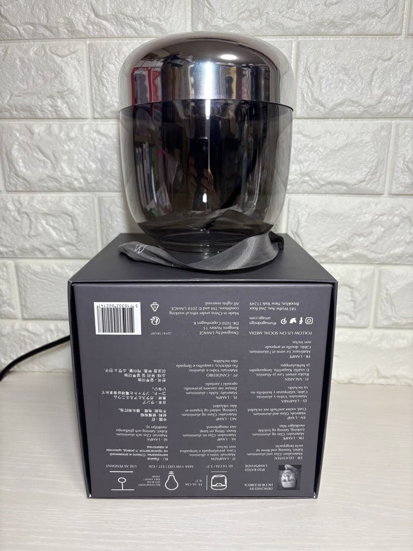 UMAGE Acorn エイコ－ンタイリッシュに ガラス製 1灯ペンダントライト