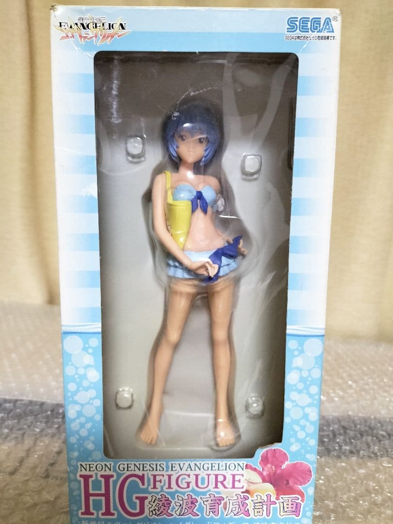 貴重 当時物 綾波育成計画 綾波レイ フィギュア3体セット 開封済