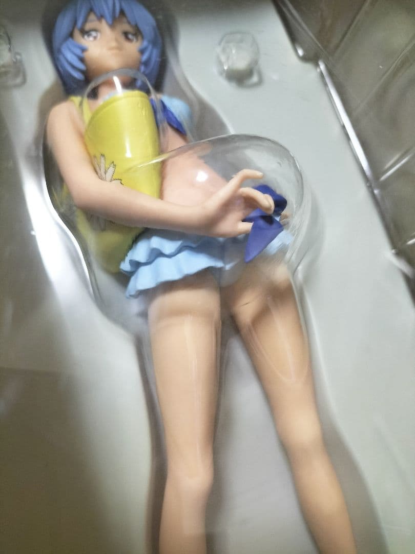 貴重 当時物 綾波育成計画 綾波レイ フィギュア3体セット 開封済