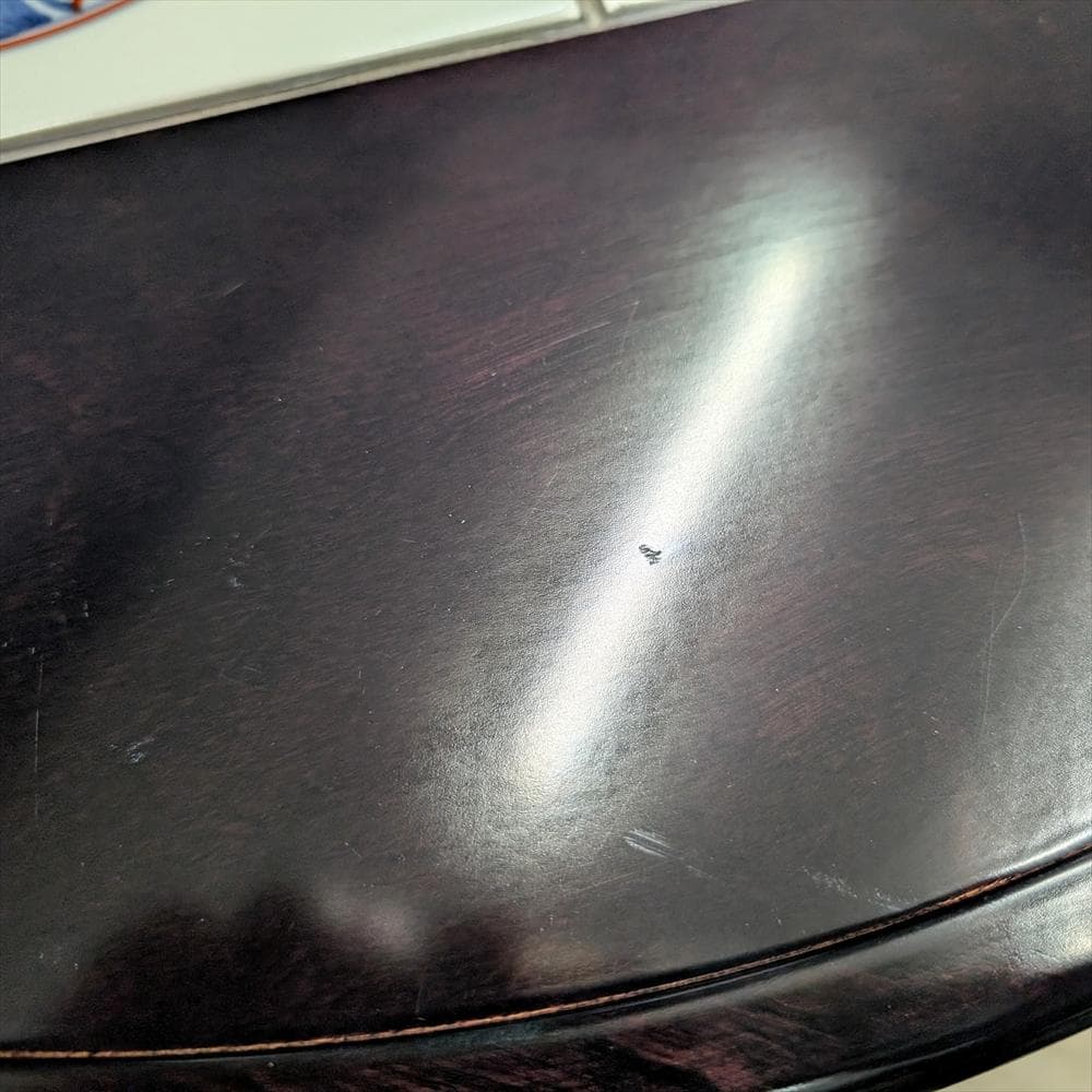 モリシゲ　メヌエット　砥部焼タイル　ラウンドテーブル　サイドテーブル　カフェ