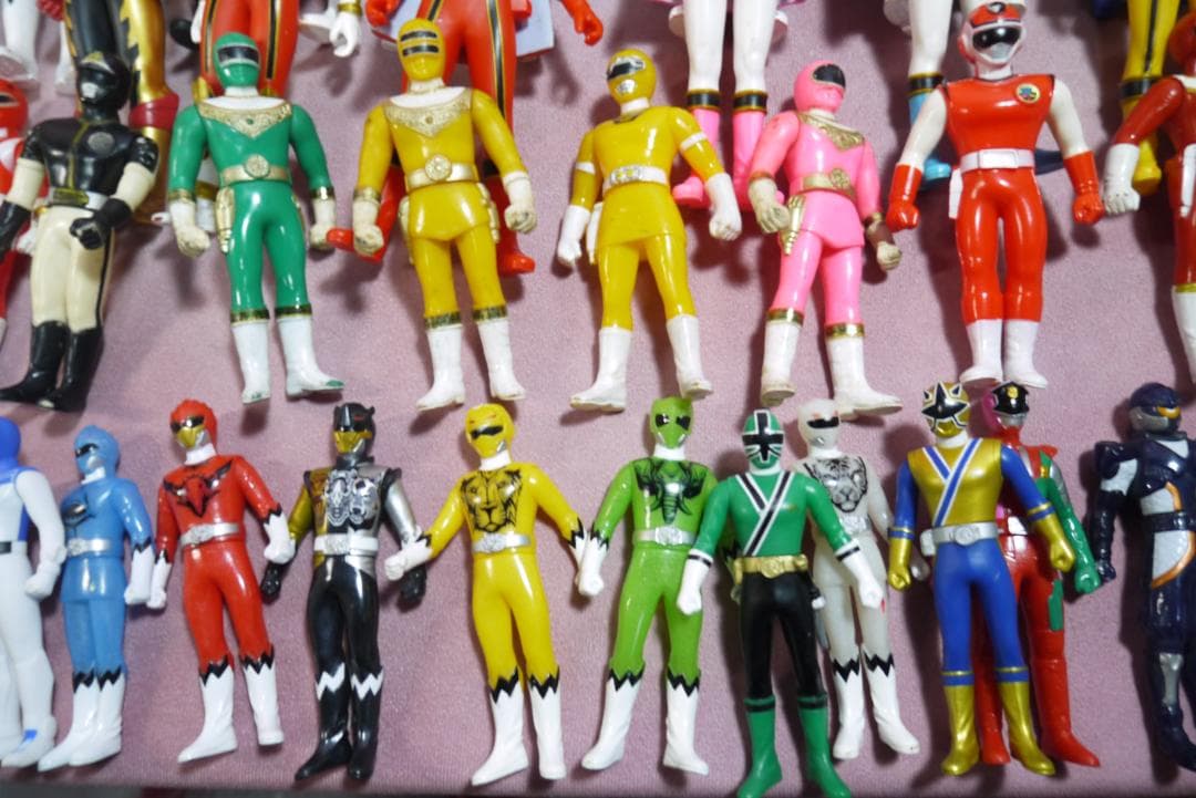 スーパー戦隊シリーズ　ソフビヒーロー　ほか　120体以上