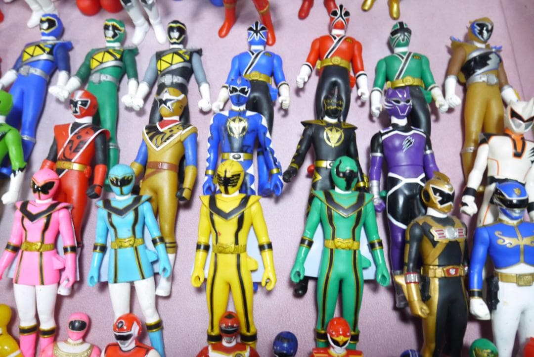 スーパー戦隊シリーズ　ソフビヒーロー　ほか　120体以上