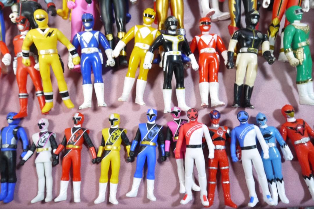 スーパー戦隊シリーズ　ソフビヒーロー　ほか　120体以上