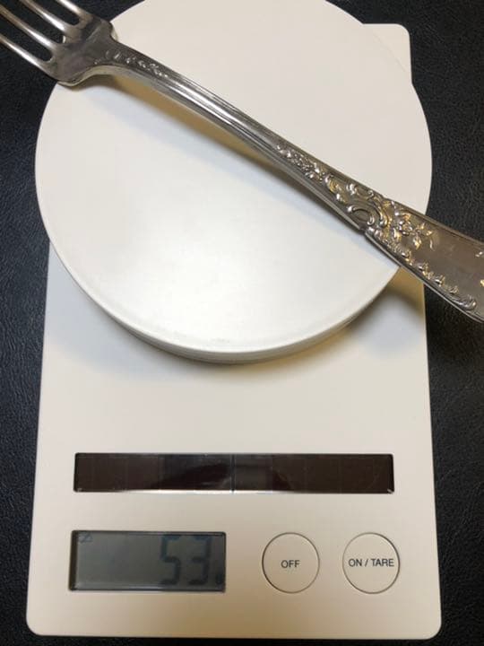 銀製カトラリー　スプーン&フォーク　箱付き　高級　セット